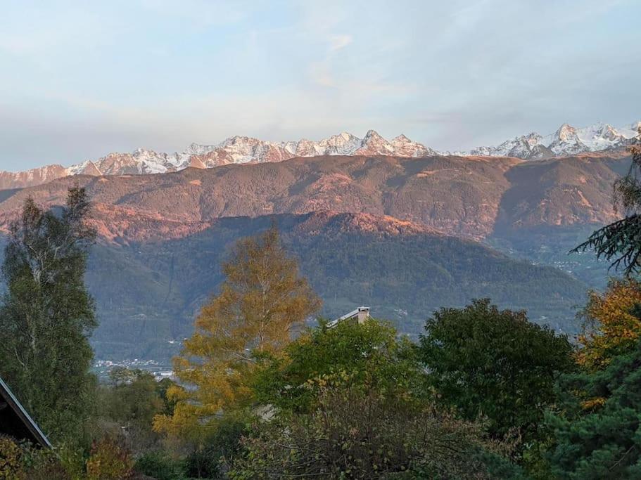 Maison Familiale En Montagne Avec Vue Merveilleuse Sur Le Massif De Belledonne Saint-Bernard  Εξωτερικό φωτογραφία