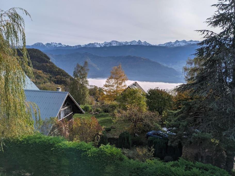 Maison Familiale En Montagne Avec Vue Merveilleuse Sur Le Massif De Belledonne Saint-Bernard  Εξωτερικό φωτογραφία