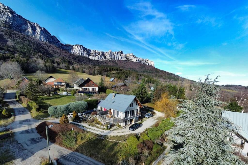 Maison Familiale En Montagne Avec Vue Merveilleuse Sur Le Massif De Belledonne Saint-Bernard  Εξωτερικό φωτογραφία