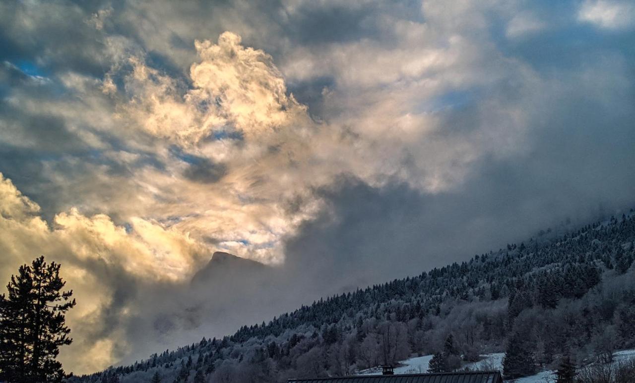 Maison Familiale En Montagne Avec Vue Merveilleuse Sur Le Massif De Belledonne Saint-Bernard  Εξωτερικό φωτογραφία